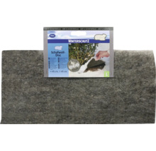 Videx Logo, Winterschutz Schafwoll-Disc aus 100 Prozent Schafwolle mit 45 Zentimeter Durchmesser und Nature eco material Siegel für Pflanzen.