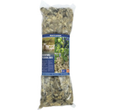 250 Gramm Schafwoll-Flocken von Mary's Garden aus 100 Prozent Schafwolle als natürlicher Dünger und Wasserspeicher für Pflanzen.
