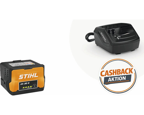 Stihl AK 30 S Akku mit Ladegerät und Cashback-Aktion
