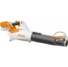 STIHL Logo, Gartengerät Laubbläser mit Cashback Aktion