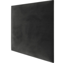 Schwarze Wandverkleidung