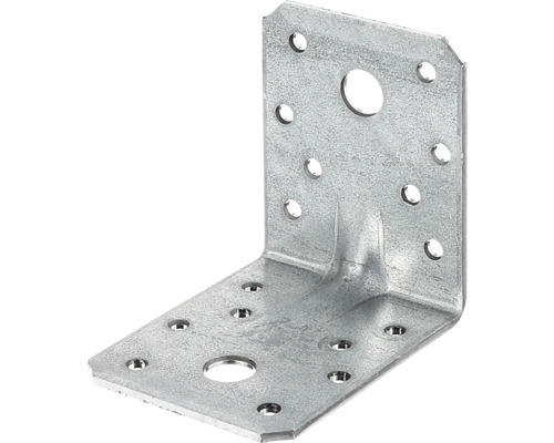 Winkelverbinder aus Metall mit Löchern zur Befestigung