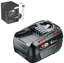 Bosch 18 Volt 6.0 Amperestunden Akku mit Verpackung