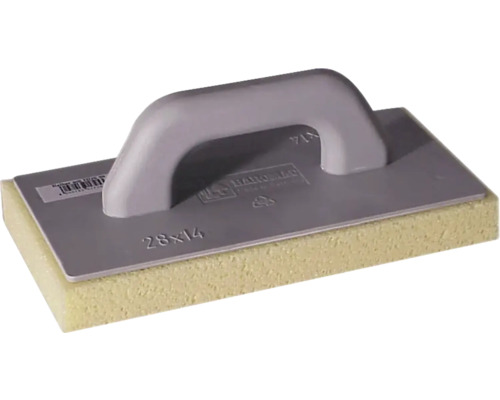 Schwammbrett mit Griff, Größe 28 x 14 cm