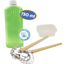 Wischpflege Set mit Reinigungsflüssigkeit 750 ml, Eimer und Wischmopp