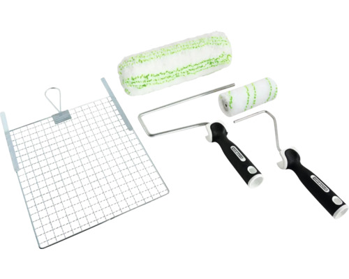 Farbroller Set mit Farbwanne, Bügel und Farbwalzen