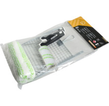 Farbroller Set mit zwei Rollen, Rahmen und Griff, verpackt