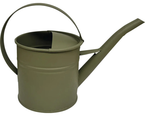 Gießkanne aus Metall mit Griff und Ausguss