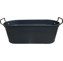 Ovale Zinkwanne mit Griffen