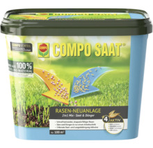 Compo Saat Rasen-Neuanlage 2in1 Mix Saat und Dünger für 100 Quadratmeter