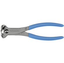 Gedore Monierzange aus Stahl mit blauem Griff.