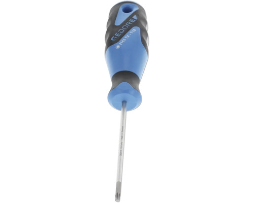 Gedore Torx-Schraubendreher T10 mit ergonomischem Mehrkomponentengriff und robuster Stahlklinge.