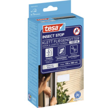 Tesa Insect Stop Klett Fliegengitter Premium, maximale Größe 170 mal 180 Zentimeter