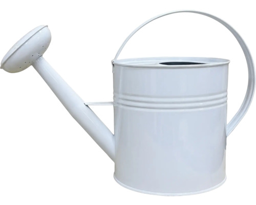 Gießkanne aus Metall mit Brause