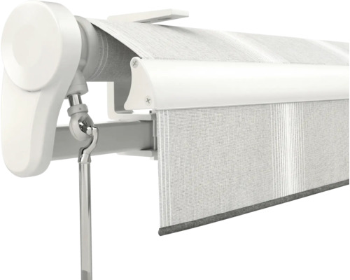 Rollo mit Kettenzug und Stoff