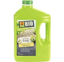 Compo Bio Grundstoff Essig Unkrautvernichter, 3 Liter Kanister für bis zu 500 Quadratmeter, natürlich und nicht bienengefährlich.