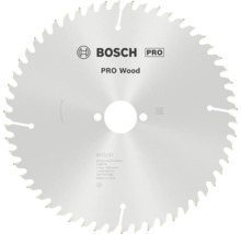 Bosch Professional Kreissägeblatt Wood für Holz, Durchmesser 216 Millimeter, Bohrung 30 Millimeter, 54 Zähne, Bosch Logo.
