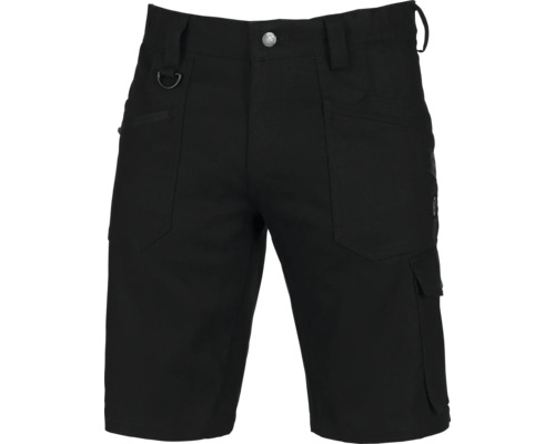 Arbeitsshorts ARDON schwarz 4xStretch Gr. 56 Schwarze Arbeitsshorts mit mehreren Taschen, Gürtelschlaufen und D-Ring für Handwerker.