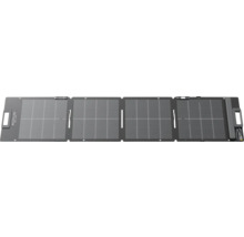 Tragbares, faltbares Solarpanel von EcoFlow mit vier Segmenten und integrierten Tragegriffen für die mobile Energieversorgung.