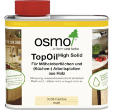 Osmo TopOil High Solid für Möbeloberflächen und Küchenarbeitsplatten aus Holz, farblos matt, lebensmittelecht und wasserabweisend