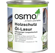 Osmo Holzschutz Öl-Lasur für außen, offenporiger Langzeitschutz auf Basis natürlicher Öle, Reichweite circa 20 Quadratmeter.