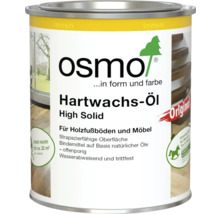 Osmo Hartwachs-Öl High Solid für Holzfußböden und Möbel im Innenbereich, wasserabweisend und trittfest, für circa 22 Quadratmeter.
