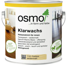 Osmo Klarwachs, Holzanstrich für innen, seidenmatt, auf Naturöl-Wachs-Basis, wasserabweisend, geeignet für Kinderspielzeug.