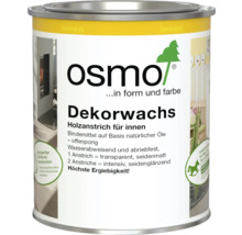 Dose Osmo Dekorwachs für Holz im Innenbereich auf Basis natürlicher Öle, wasserabweisend und abriebfest.