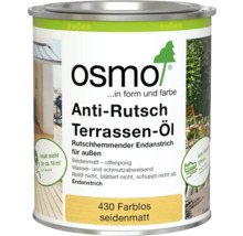 Osmo Anti-Rutsch Terrassen-Öl farblos seidenmatt für den Außenbereich in der Metalldose.