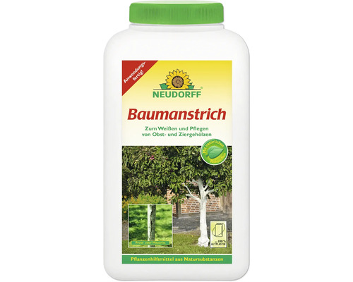 Bio Baumanstrich Neudorff 2 L Neudorff Baumanstrich zur Pflege von Obst- und Ziergehölzen, anwendungsfertiges Pflanzenhilfsmittel in einer Flasche aus 100 Prozent Altplastik.