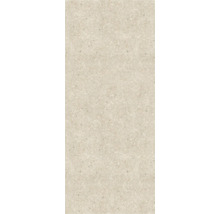 Feinsteinzeugfliese in Natursteinoptik, beige, rechteckig.