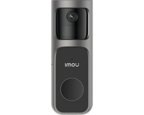 Imou smarte Videotürklingel mit Kamera und kreisförmigem Klingelknopf.