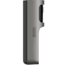 Seitenansicht einer Videotürklingel mit USB-Anschlussabdeckung.