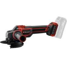 Einhell Professional Akkumulator-Winkelschleifer mit Zusatzhandgriff und verstellbarer Schutzhaube.