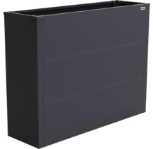 Weka Hochbeet aus Metall in rechteckiger Form.