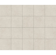 Bodenfliese in Steinoptik beige quadratisch mit strukturierter Oberfläche