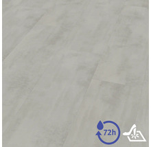 Bodenbelag in Betonoptik, wasserresistent bis zu 72 Stunden und stoßfest.