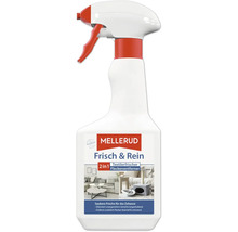 Mellerud Frisch und Rein 2 in 1 Textilerfrischer und Fleckenentferner in der Sprühflasche für die Reinigung von Polstern und Textilien.