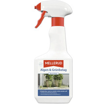 Mellerud Algen & Grünbelag Vernichter Sprühflasche aus recyceltem Material zur Reinigung von Belägen auf Außenflächen.