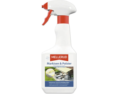 Mellerud Markisen und Polster Imprägnierung Sprühflasche zum Schutz vor Feuchtigkeit, Schmutz und Stockflecken.