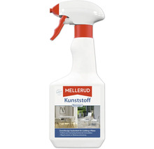 Mellerud Kunststoff Reiniger in der Sprühflasche zur Reinigung von Oberflächen aus Kunststoff im Innenbereich und Außenbereich.