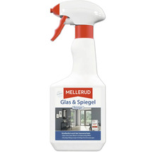 Mellerud Glas & Spiegel Reiniger in der Sprühflasche.