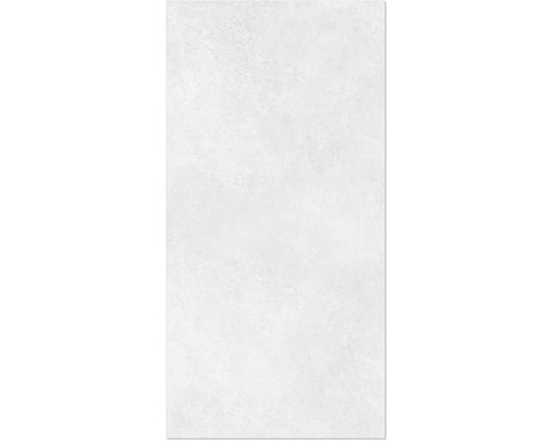 Feinsteinzeugfliese in Betonoptik, hellgrau