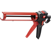 TOX Kartuschenpresse aus Metall und Kunststoff in Rot und Schwarz.