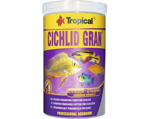 Granulatfutter Tropical Cichlid Gran 1 l