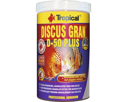 Granulatfutter Tropical Discus Gran D-50 Plus 1 l