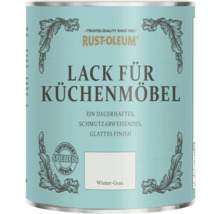 Rust-Oleum Lack für Küchenmöbel in Winter-Grau, glattes und schmutzabweisendes Finish, zertifiziert spielzeugsicher.