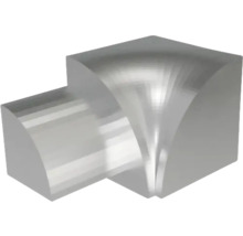 Innenecke aus Metall für Profile.