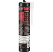 Pattex Montagekleber Kleben statt Bohren Schwere Gegenstände, 440 Gramm Kartusche mit Dosierspitze.