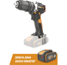 Worx Nitro Akku-Bohrschrauber 20 Volt inklusive zusätzlichem Akku 4,0 Amperestunden.